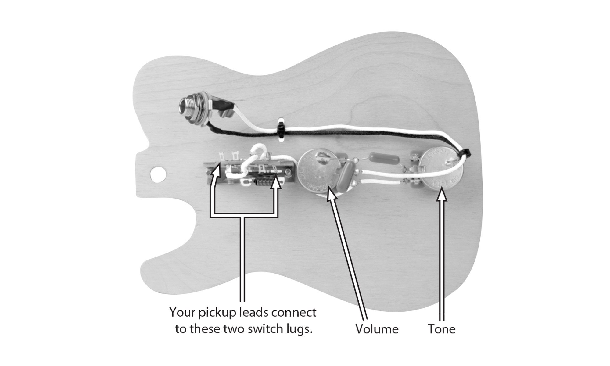 Golden Age Pre-wired Harness for Telecaster Instructions Golden Age Pre-wired Harness for Telecaster Instructions