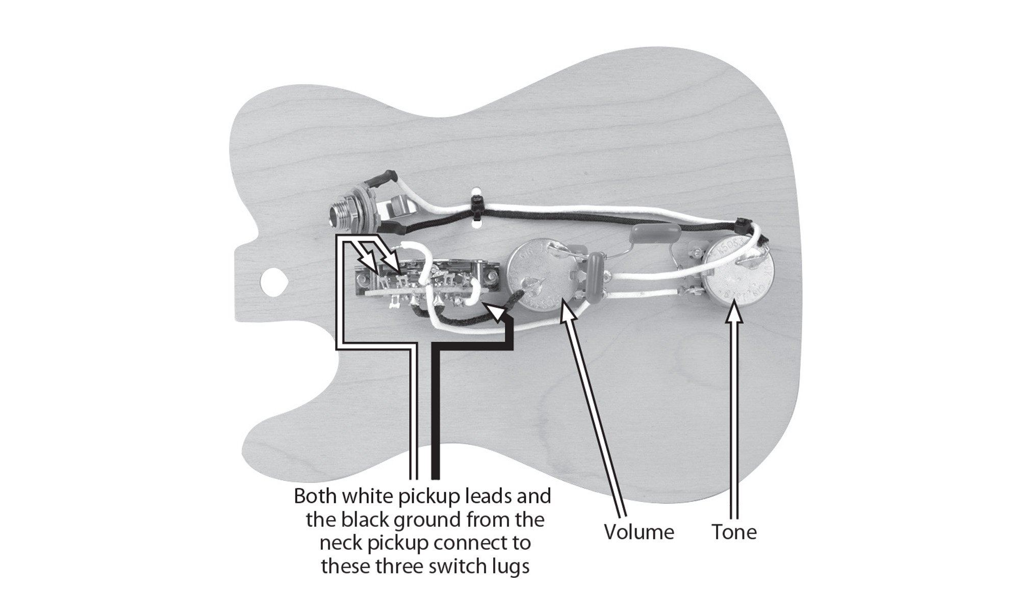 Golden Age Pre-wired Harness for Telecaster with 4-way Switch  Golden Age Pre-wired Harness for Telecaster with 4-way Switch