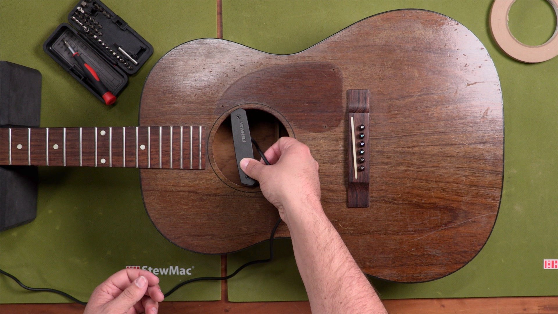 How to Choose and Install Acoustic Guitar Pickups - StewMac