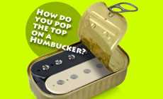How do you pop open a humbucker?
