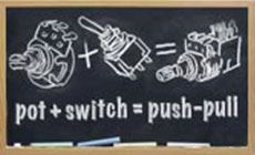 Push-pull pot idea