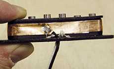 Foil shielding on a single-coil