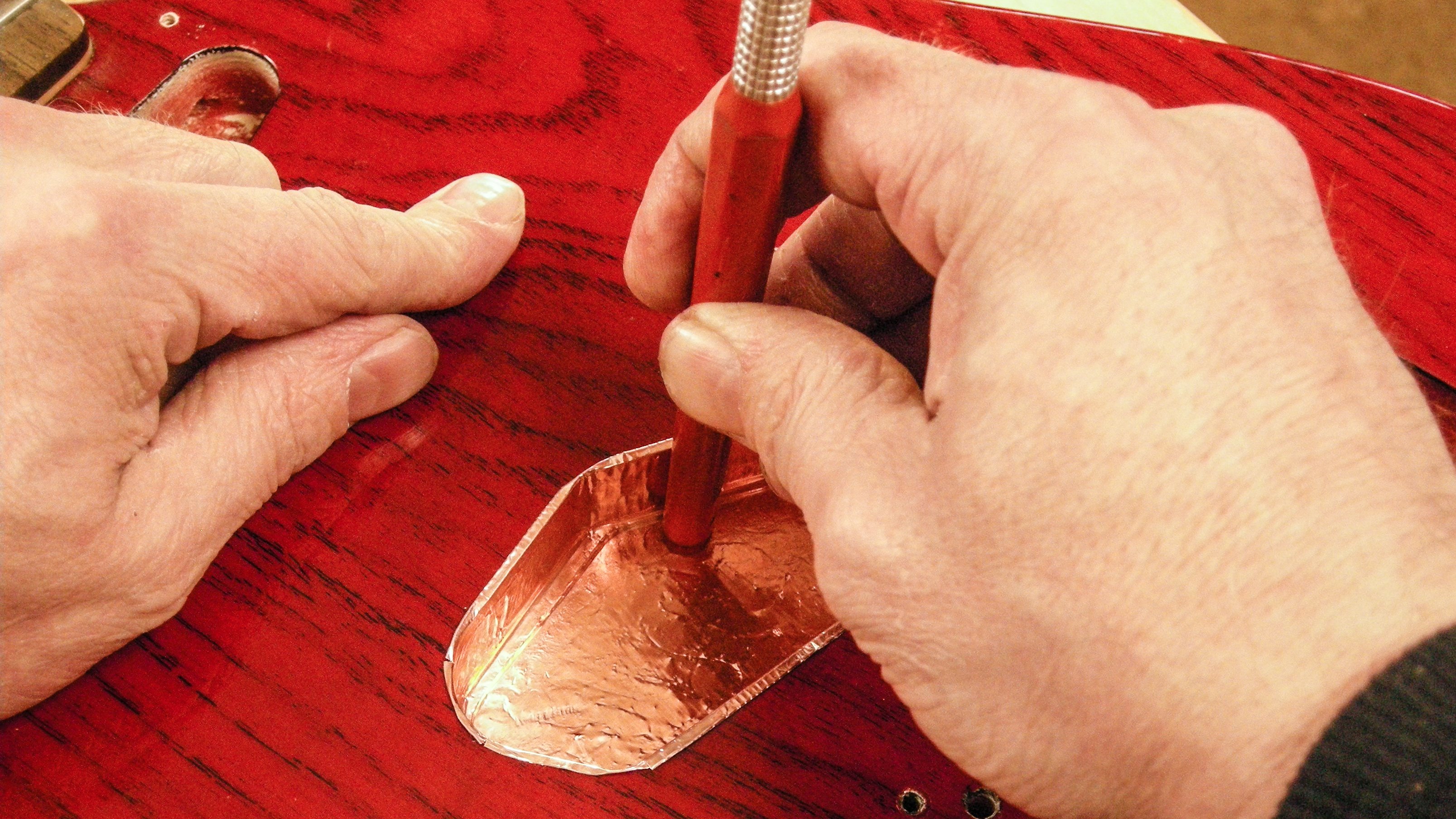Single-coil buzzkill: the why and how of electric guitar shielding. Single-coil buzzkill: the why and how of electric guitar shielding.