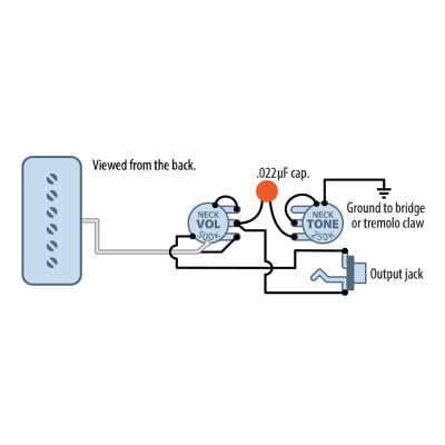 StewMac P-90 Pickup Wiring Diagrams StewMac P-90 Pickup Wiring Diagrams
