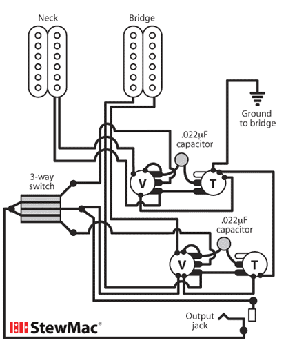Switchcraft 3-way Toggle Switch - StewMac