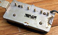 Damaged pickup