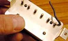 Repaired humbucker