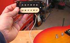 Golden Age Zebra humbucker