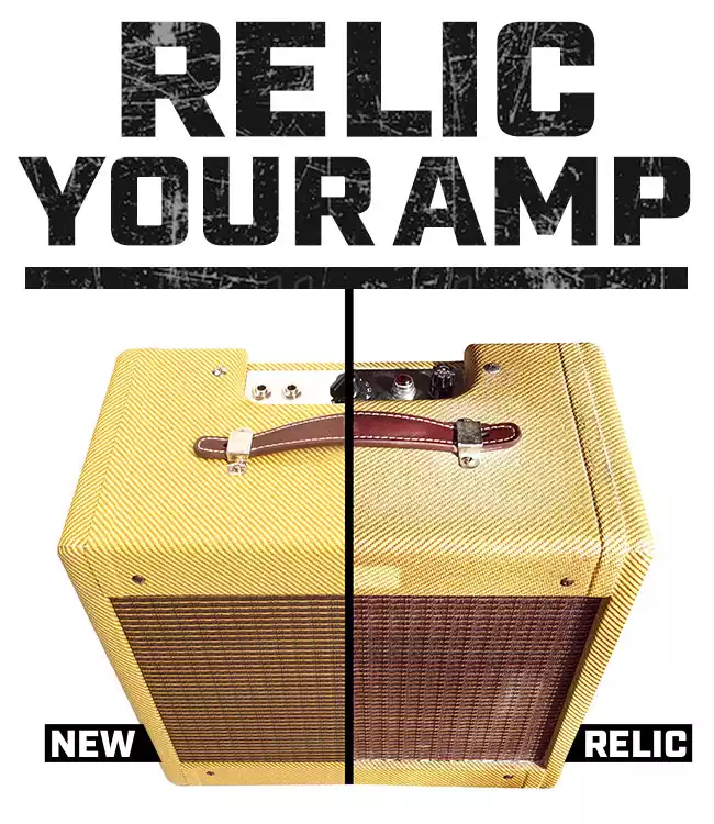 How to relic a tweed amp StewMac