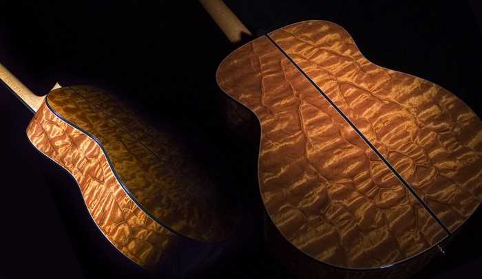 Accoustic guitar built by Robert Taylor
