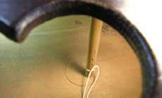 Photo: string bass sound post 1