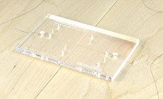 Positioning the holes template