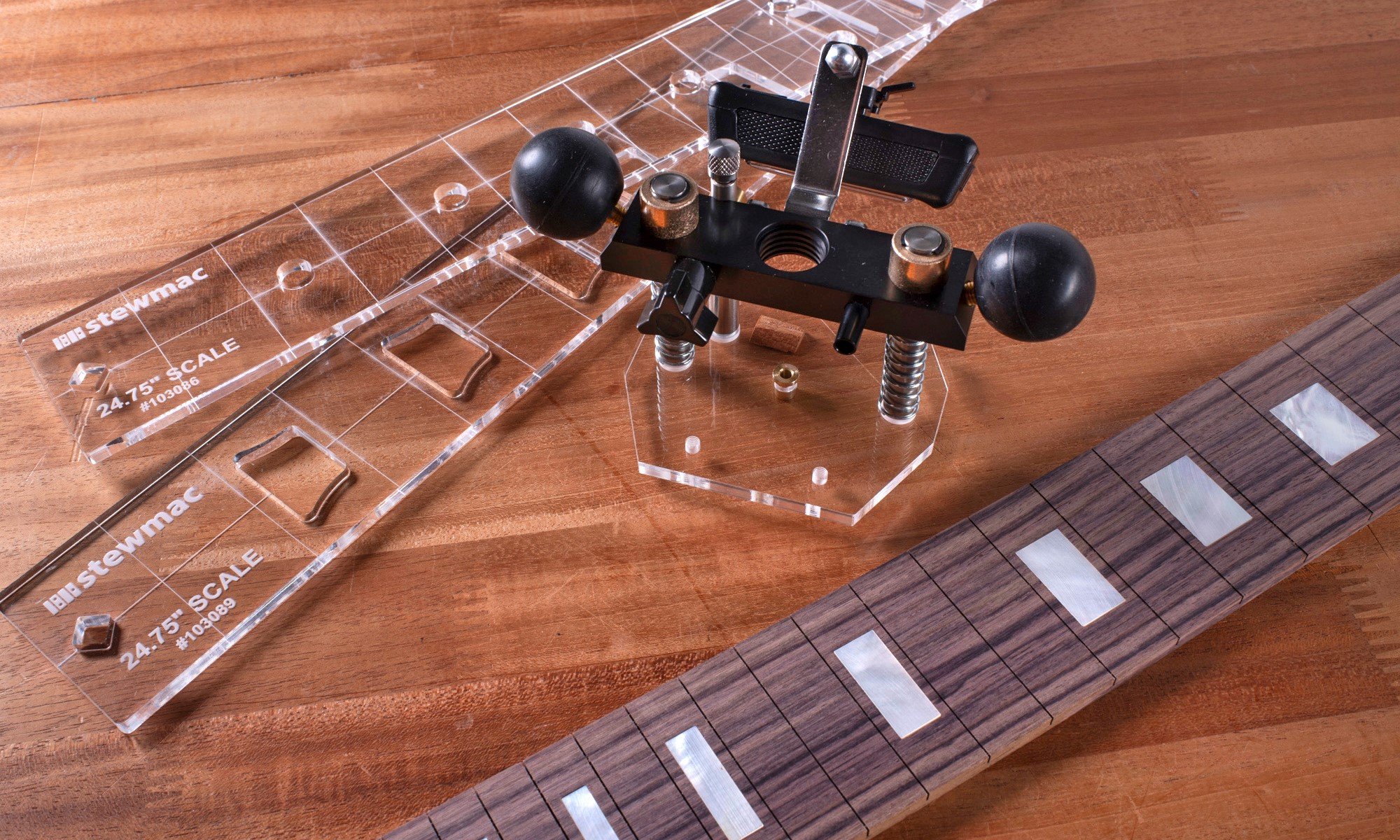 Routing Fingerboard Inlays