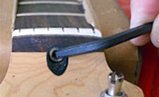 The truss rod wrench won't fit