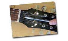 Removing the truss rod nut