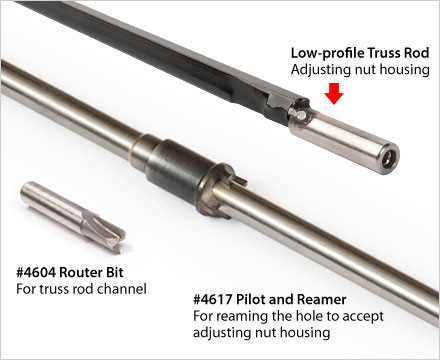 Low Profile Truss Rod and Installation Tools