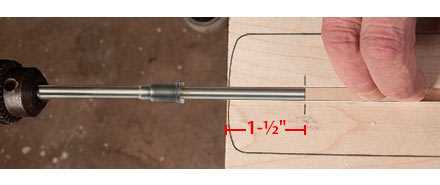 Low Profile Truss Rod installation