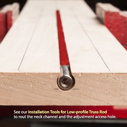 Truss Rod Channel for Hot Rod Low Profile Truss Rods Truss Rod Channel for Hot Rod Low Profile Truss Rods