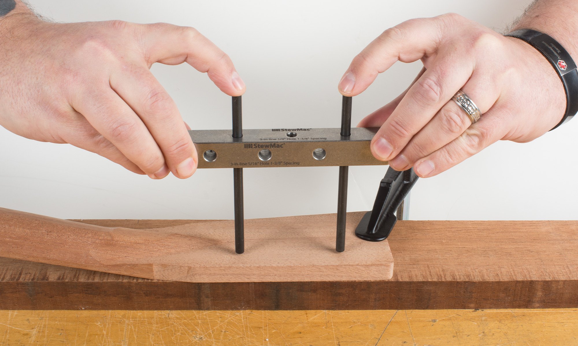Guitar Tuner Drill Jig Instructions  Guitar Tuner Drill Jig Instructions