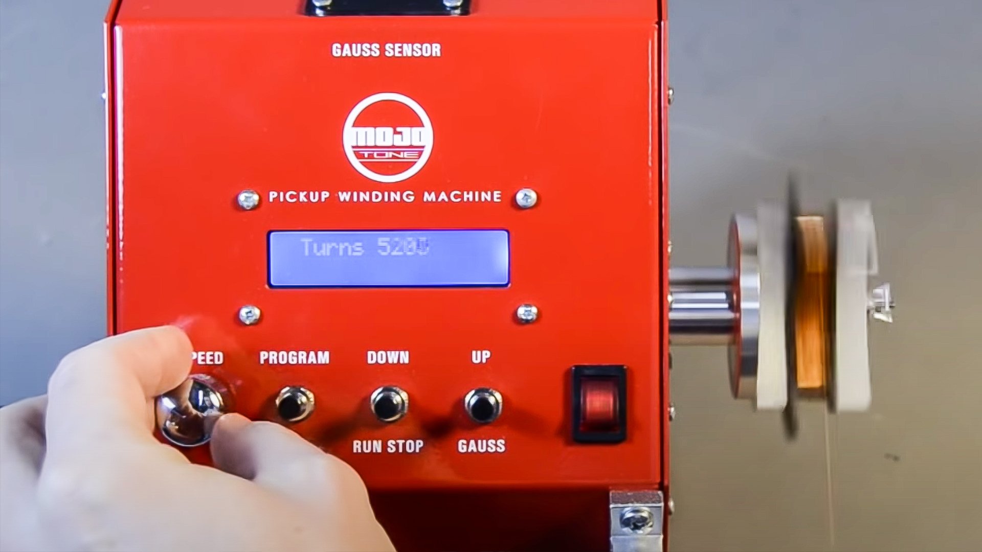 Mojotone Pickup Winder Demo