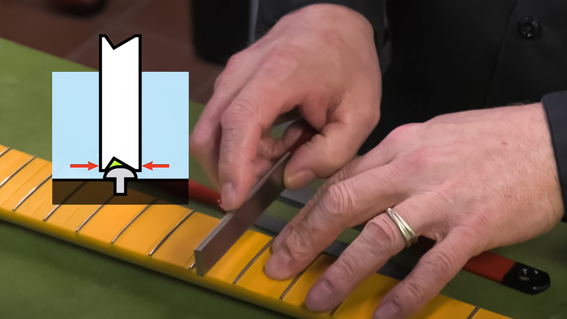 StewMac Z-File Fret Crowning Files Video