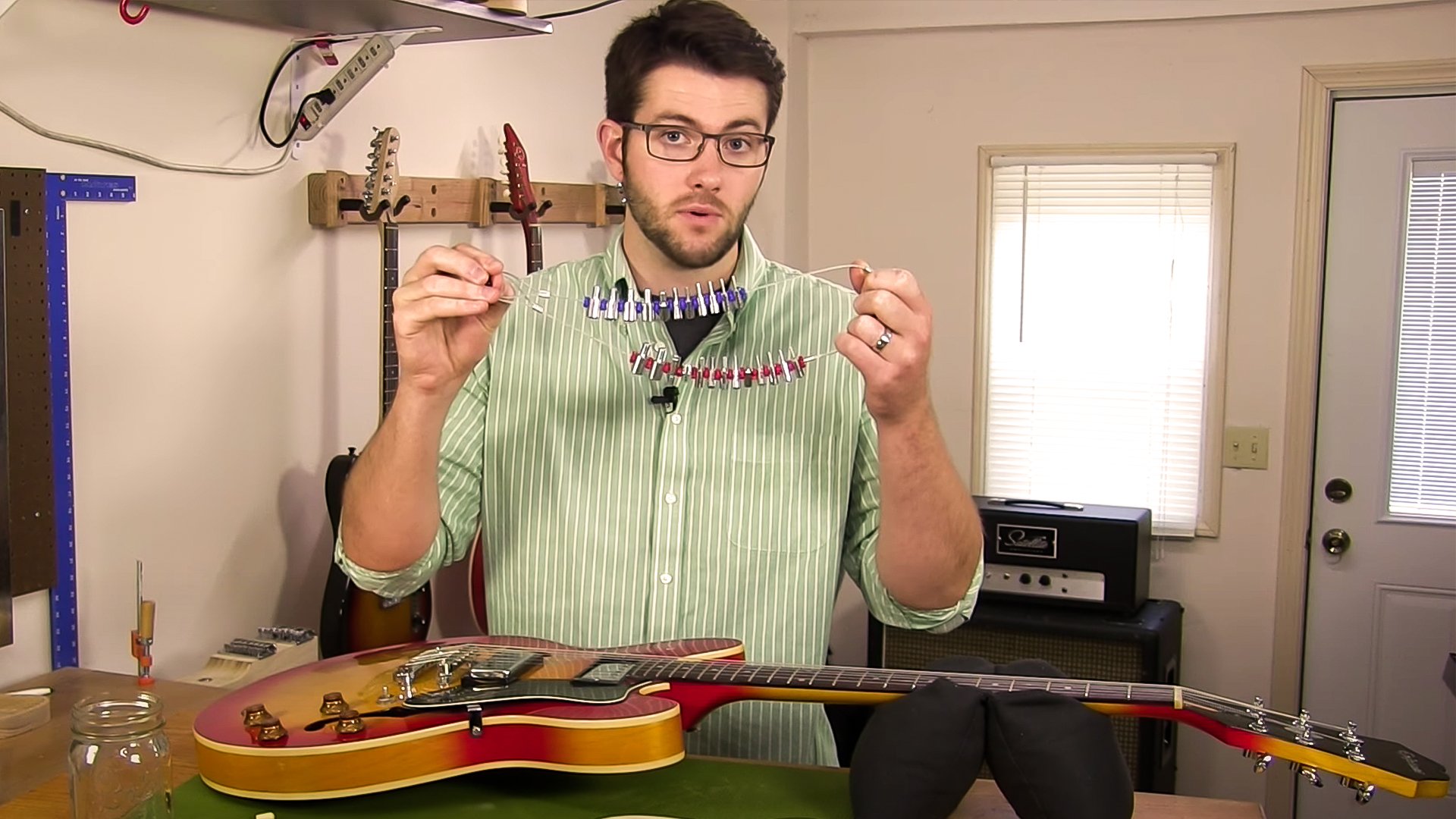 Thread Detective for Guitars will find the correct fit for guitar parts