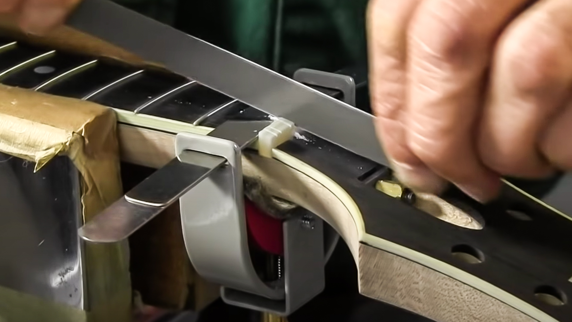 Safe Slot Guitar Nut Guard StewMac