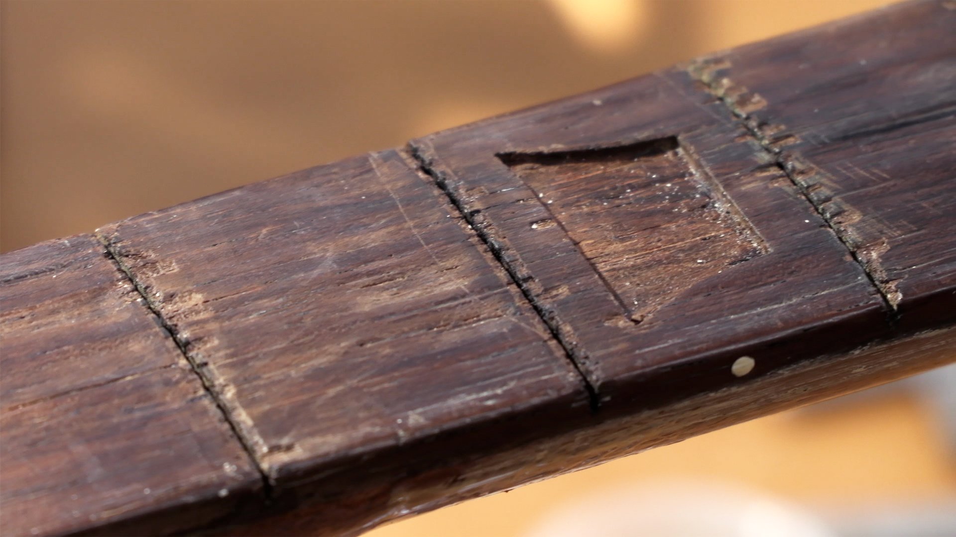 Fixing a badly chipped fretboard on a '52 Les Paul