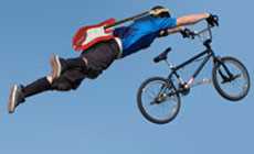 Photo: stunt cycle