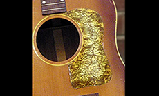 Pearloid pickguard