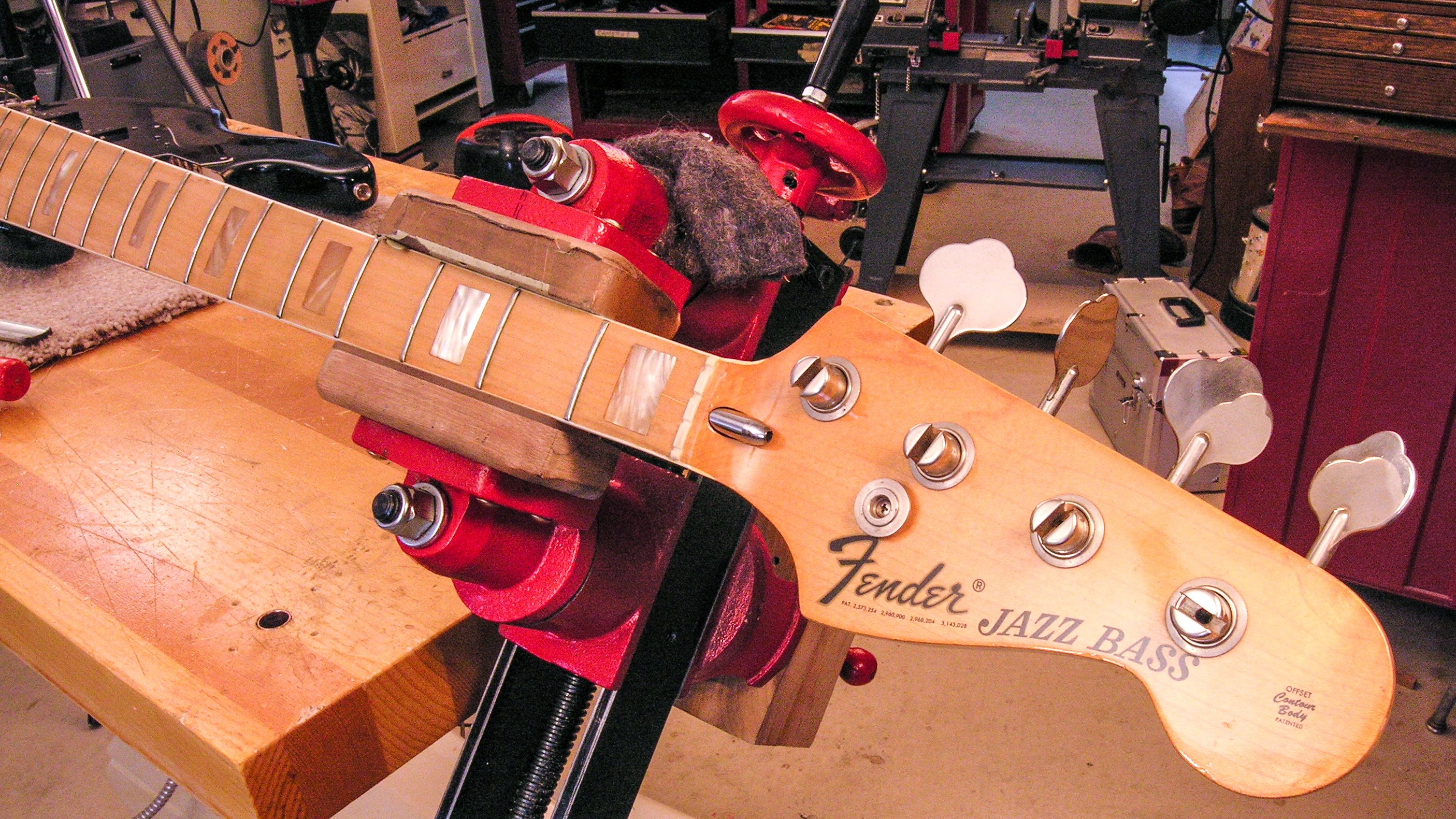 New ways to use the Guitar Repair Vise New ways to use the Guitar Repair Vise